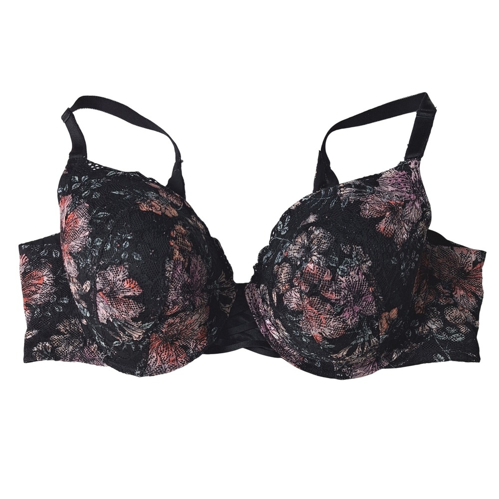 Torrid Curve Bra 42D Perfect T-Shirt Underwire Lightly Lined 360 Back Smoothing